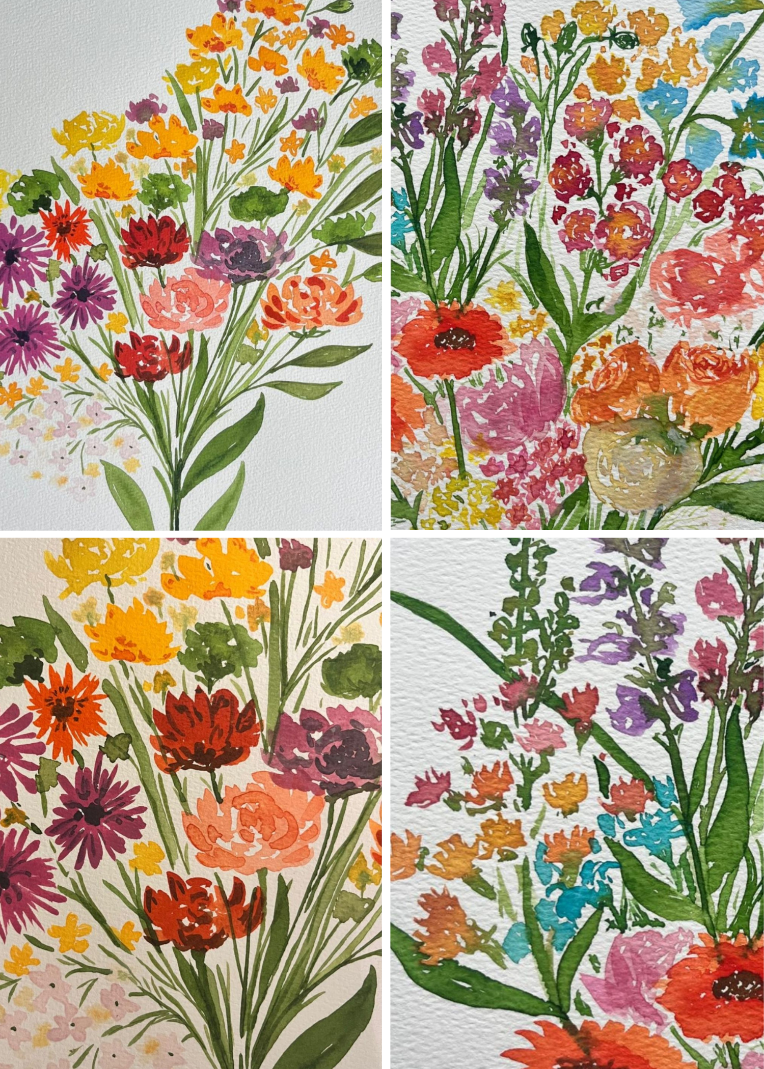 Custom watercolor commissions